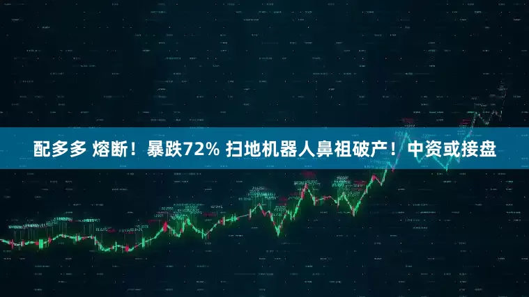配多多 熔断！暴跌72% 扫地机器人鼻祖破产！中资或接盘